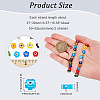  2 Strands Handmade Lampwork Beads Strands LAMP-NB0001-66B-01-2