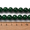 Natural Teal Jade Round Beads Strands G-P070-09-10mm-01-3