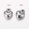 Tarnish Resistant 304 Stainless Steel Charms X-STAS-K002-25A-1