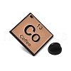 Creative Coffee Enamel Pins JEWB-P030-K04-3