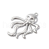 304 Stainless Steel Pendants STAS-S163-05B-P-2