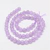 Natural Amethyst Beads Strands G-F306-11-6mm-2