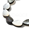 Natural Black Lip Shell Beads Strands BSHE-D300-04A-3