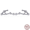 Cubic Zirconia Constellation Stud Earrings EJEW-P231-90P-10-2