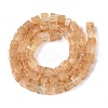 Watermelon Stone Glass Beads Strands G-T139-6x6-06A-2