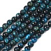 Natural Tiger Eye Beads Strands G-F591-18-6mm-02-2