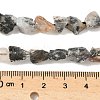 Raw Rough Natural African Black Opal Beads Strands G-M453-D02-5