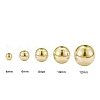 5 Sizes Plating Acrylic Beads PACR-LS0001-01G-2