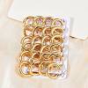 202 Stainless Steel Polishing Hoop Earrings EJEW-M106-02G-06-2