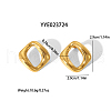 Simple Stainless Steel Stud Earrings RJ6246-1-2