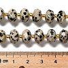 Natural Dalmatian Jasper Beads Strands G-P573-A63-10x6mm-5