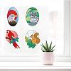 PVC Window Sticker DIY-WH0311-018-6