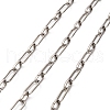304 Stainless Steel Oval Link Chains CHS-A016-71P-A-1