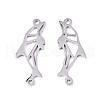 Tarnish Resistant 304 Stainless Steel Links Connectors STAS-S116-092P-2