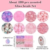 DIY Round Glass Beads Bracelets Making Kits DIY-YW0011-79-3