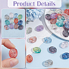   96Pcs 12 Colors Handmade Lampwork Beads LAMP-PH0001-34-4
