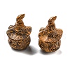 Halloween Natural Jade Home Display Decorations G-PW0004-53H-02-1