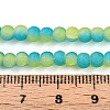 Crackle Glass Beads Strands GLAA-N009-4mm-10-4