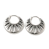 316 Surgical Stainless Steel Hoop Earrings EJEW-D096-08K-AS-1