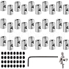 SUNNYCLUE 1 Set Pin Keepers Locking Clasp TOOL-SC0001-61P-1