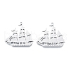 Non-Tarnish 201 Stainless Steel Pendant STAS-B027-17P-2