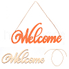 Wood Cutouts Ornaments WOOD-CN0001-001-1