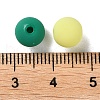 Rubberized Style Imitated Silicone Acrylic Beads X1-MACR-D029-01I-3