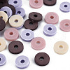 4 Colors Handmade Polymer Clay Beads CLAY-N011-032-15-1