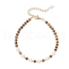 Natural Yellow Tiger Eye Bracelets BJEW-JB11972-01-2