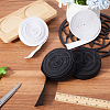Gorgecraft Flat Polyester Non-Slipped Elastic Cord OCOR-GF0003-16B-02-4