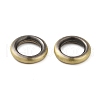 Tibetan Style Rack Plating Brass Linking Rings KK-Q805-19AB-2