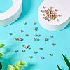  60Pcs 3 Colors Brass Beads KK-TA0001-59-4