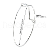 DIY Extendable Bangle with Charm Making Kit DIY-YW0008-28-3