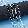 Brass Twisted Chains X-CHC-Q001-5x4mm-S-3
