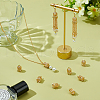   12Pcs Brass Connector Rhinestone Settings KK-PH0010-47-5