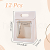 Folding Paper Gift Bags with Window ABAG-WH0045-20C-2