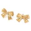 304 Stainless Steel Stud Earrings EJEW-Z063-02G-2