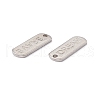 7Pcs 7 Style 201 Stainless Steel Pendants STAS-FS0001-11P-3