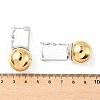 304 Stainless Steel Hoop Earrings EJEW-V015-03GP-2
