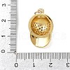 Brass Micro Pave Cubic Zirconia Pendants KK-S526-10G-A-3
