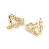 Rack Plating Alloy Rhinestoned Pendants FIND-M038-12G-2