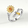 925 Sterling Silver Cuff Rings FS-WG9D471-01-1