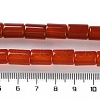 Natural Agate(Dyed & Heated) Beads Strands G-M446-C01-01-5