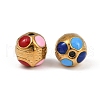 304 Stainless Steel Enamel Beads STAS-Z140-21G-2