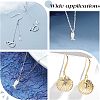 Unicraftale 60Pcs 2 Colors 304 Stainless Steel Pendants STAS-UN0029-05-7