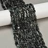 Natural Green Quartz Beads Strands G-Q060-D13-1