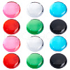  12Pcs 6 Colors Acrylic Imitation Cat Eye Cabochons MACR-NB0001-32-1