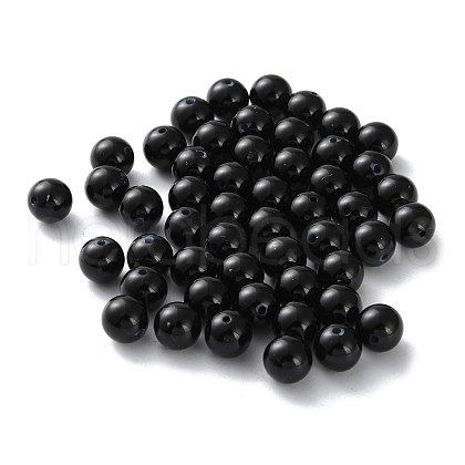 Plastic Imitation Pearl Beads FIND-M059-01C-06-1