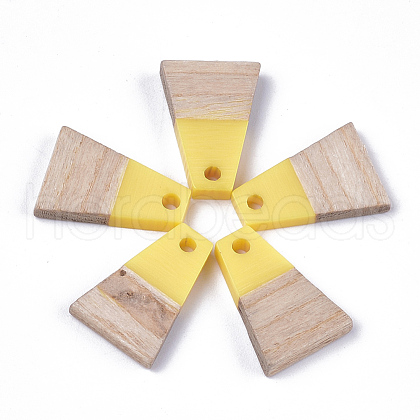 Resin & Wood Pendants RESI-S358-52H-1
