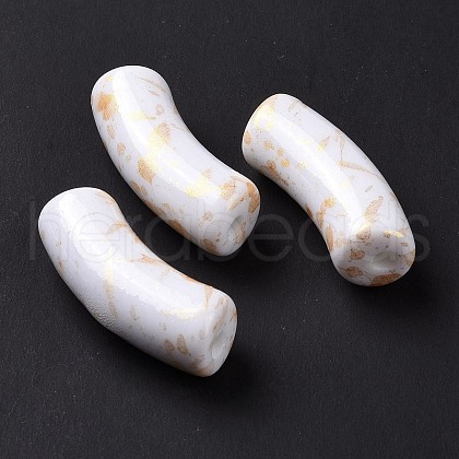 Opaque Acrylic Beads X-OACR-A016-05K-1